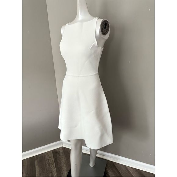 SCANLAN THEODORE CREPE KNIT DRESS SIZE XS - Picture 5 of 12